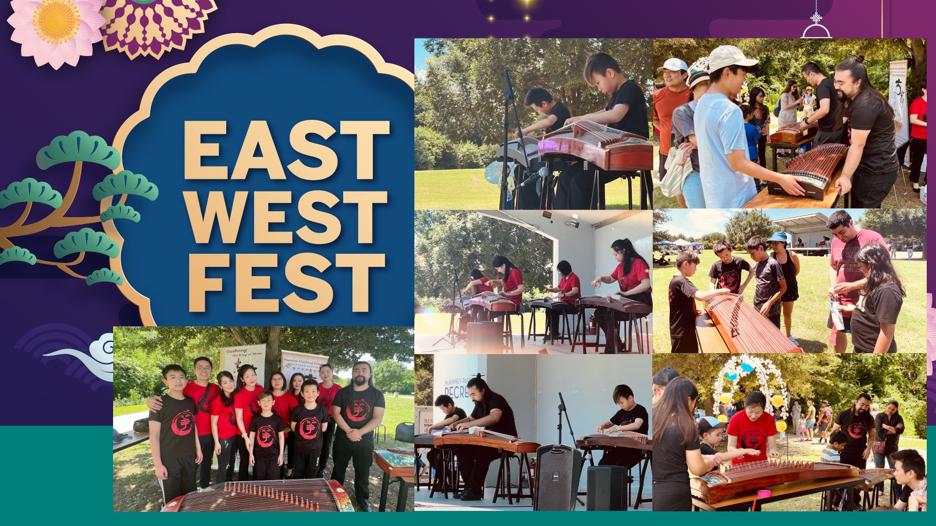 Dallas Guzheng Association at East West Fest